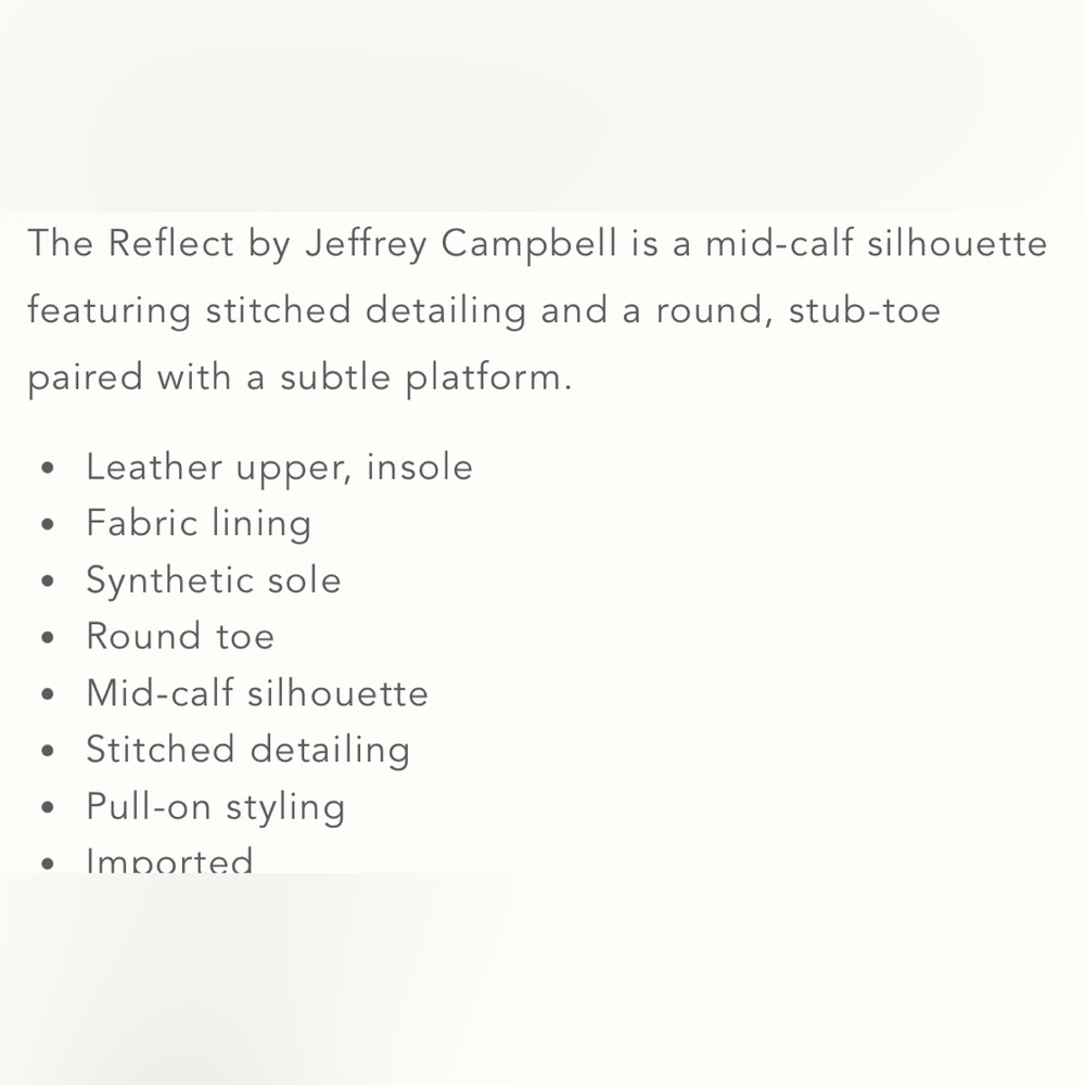 Jeffrey Campbell Reflect Tall Pull-On Boots - Picture 5 of 11